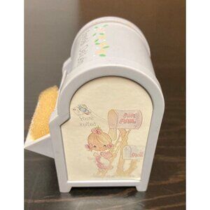 Enesco Precious Moments "Special Delivery" Mailbox Stamp Sponge Holder 1991